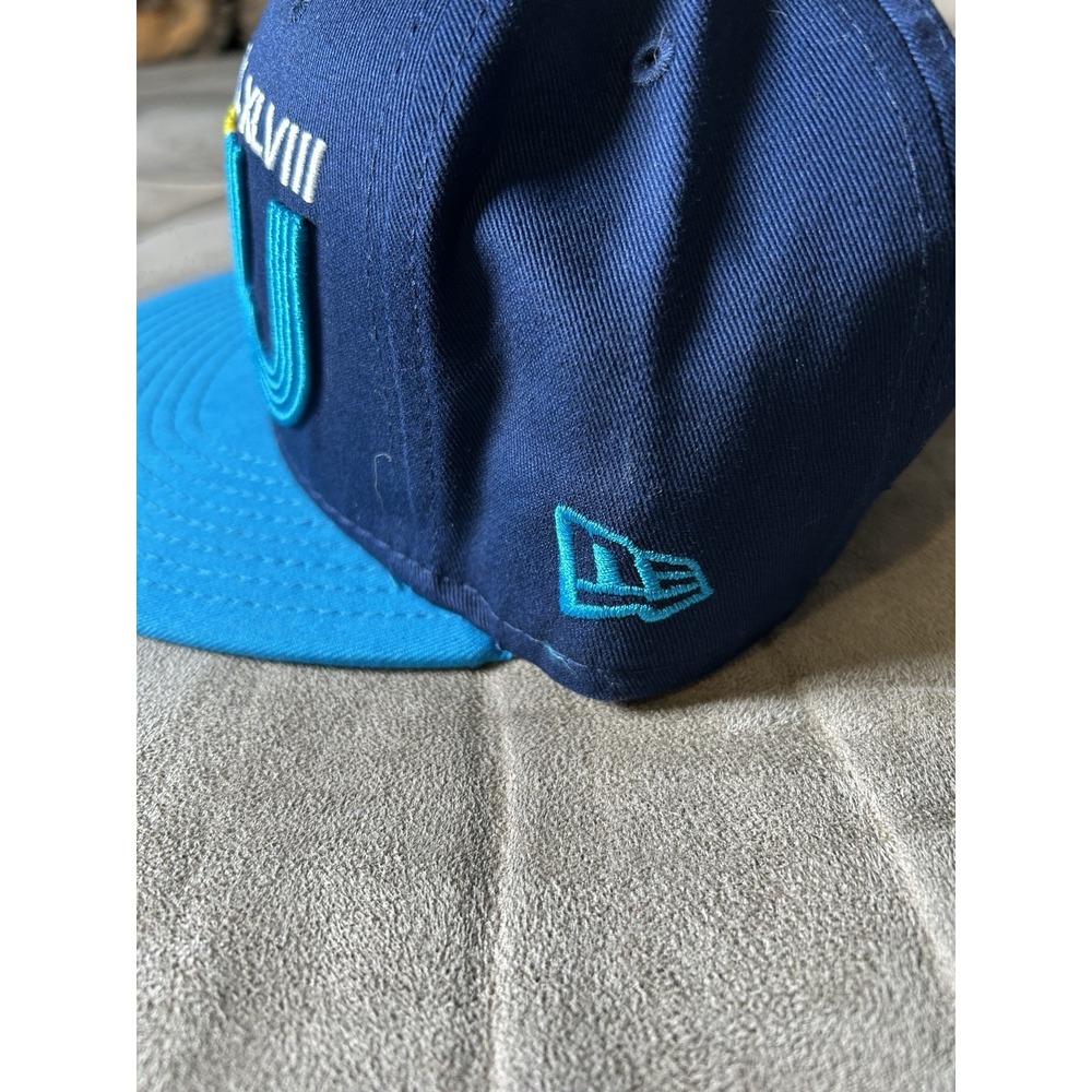 NFL  NEW ERA 39 THIRTY SUPER‎ BOWL XLVIII NY NJ Adjustable HAT in SIZE M/L - Picture 5 of 5